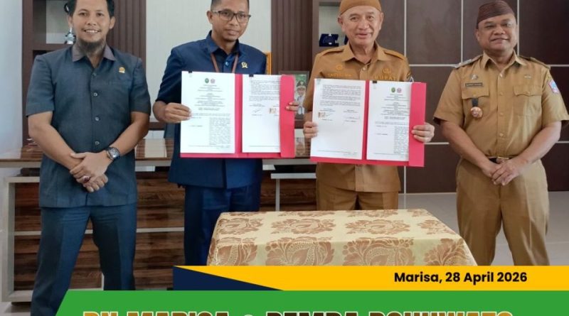 Percepat Akses Keadilan, PN Marisa dan Pemda Pohuwato Tandatangani MoU Sinergitas Layanan Publik