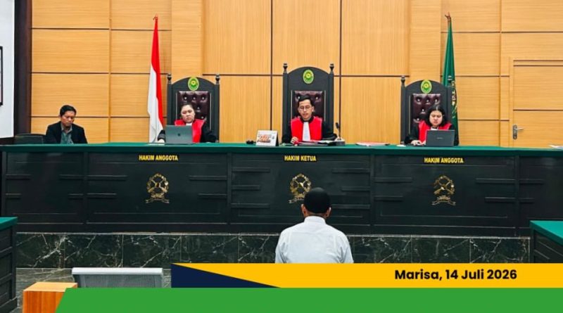 Pengadilan Negeri Marisa Menjatuhkan Putusan Pemaafan Hakim (rechterlijk pardon) Pengadilan Negeri Marisa Menjatuhkan Putusan Pemaafan Hakim (rechterlijk pardon)