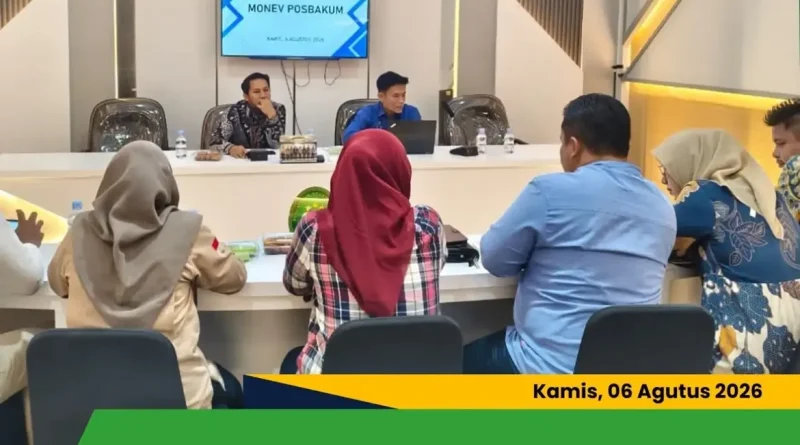 Pengadilan Negeri Marisa Gelar Monitoring dan Evaluasi Posbakum Guna Optimalisasi Layanan Bagi Masyarakat Kurang Mampu